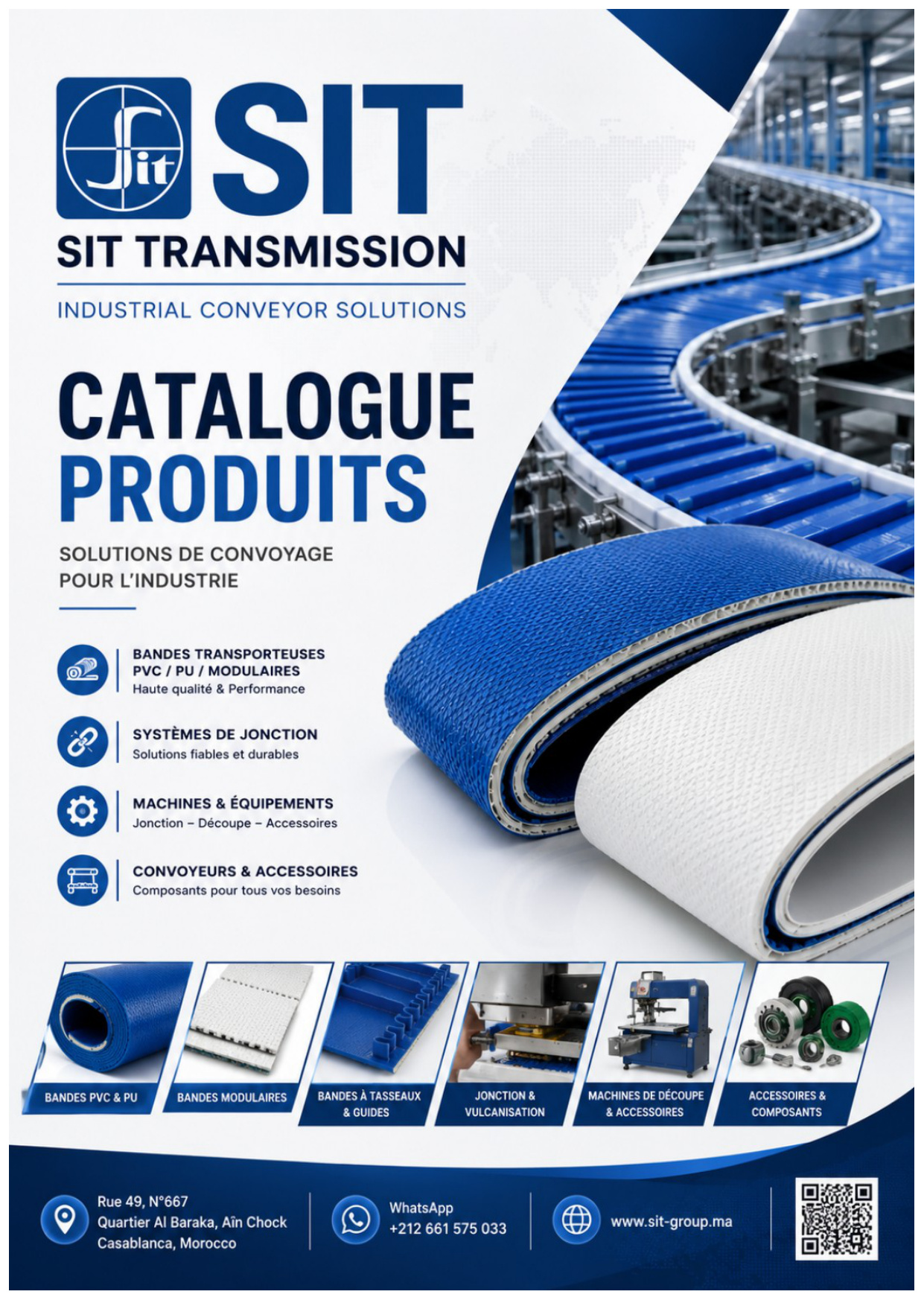 Catalogue Bandes PVC / PU